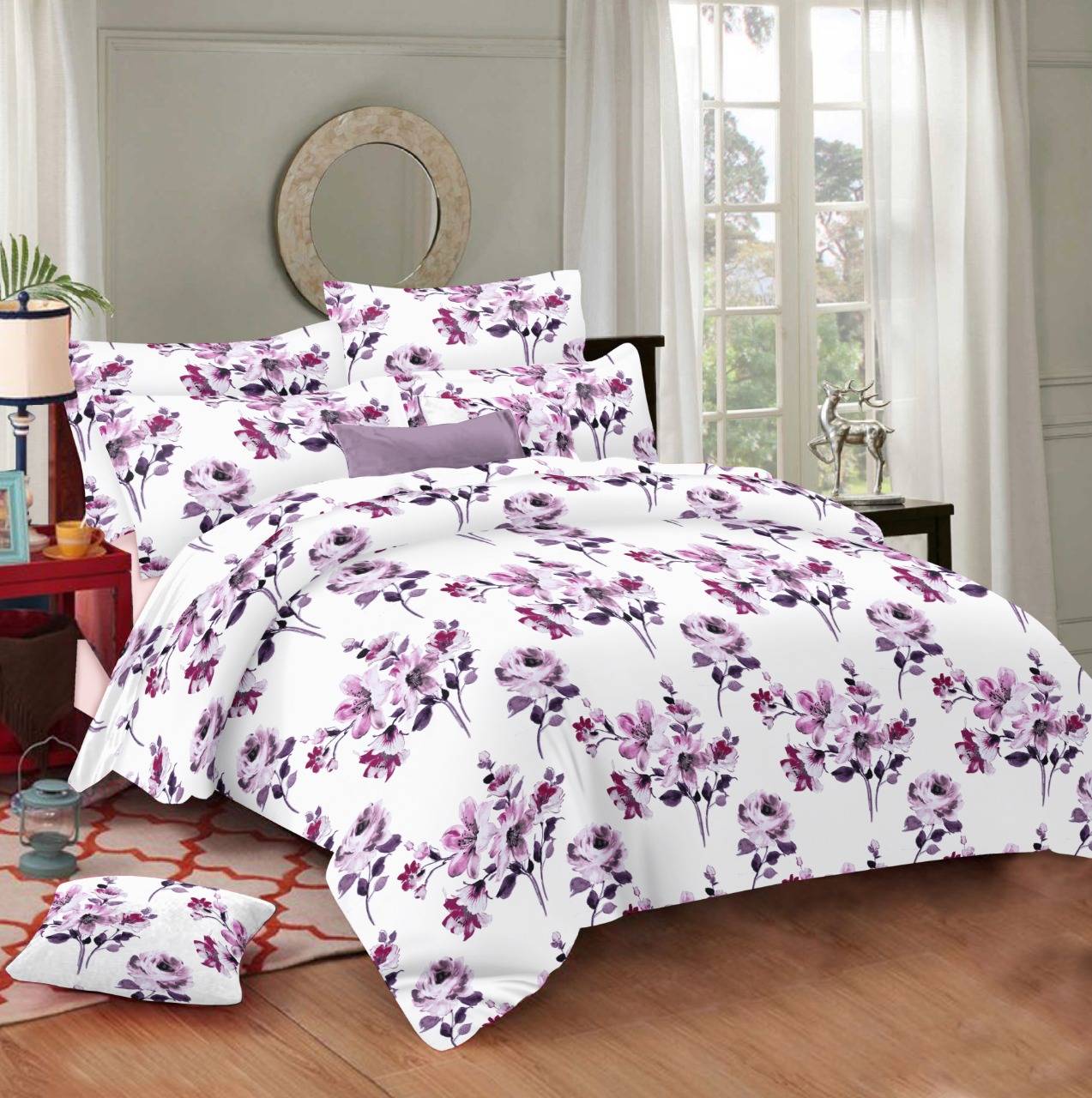 100 cotton deals king size comforter