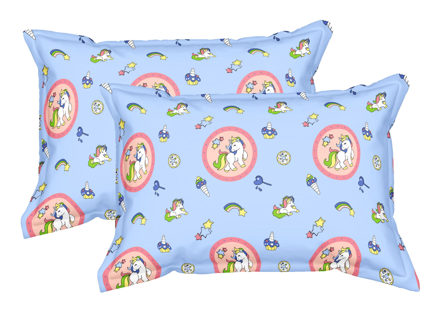 Embrace the Magic: Unicorn-Themed Bedsheet for Kids