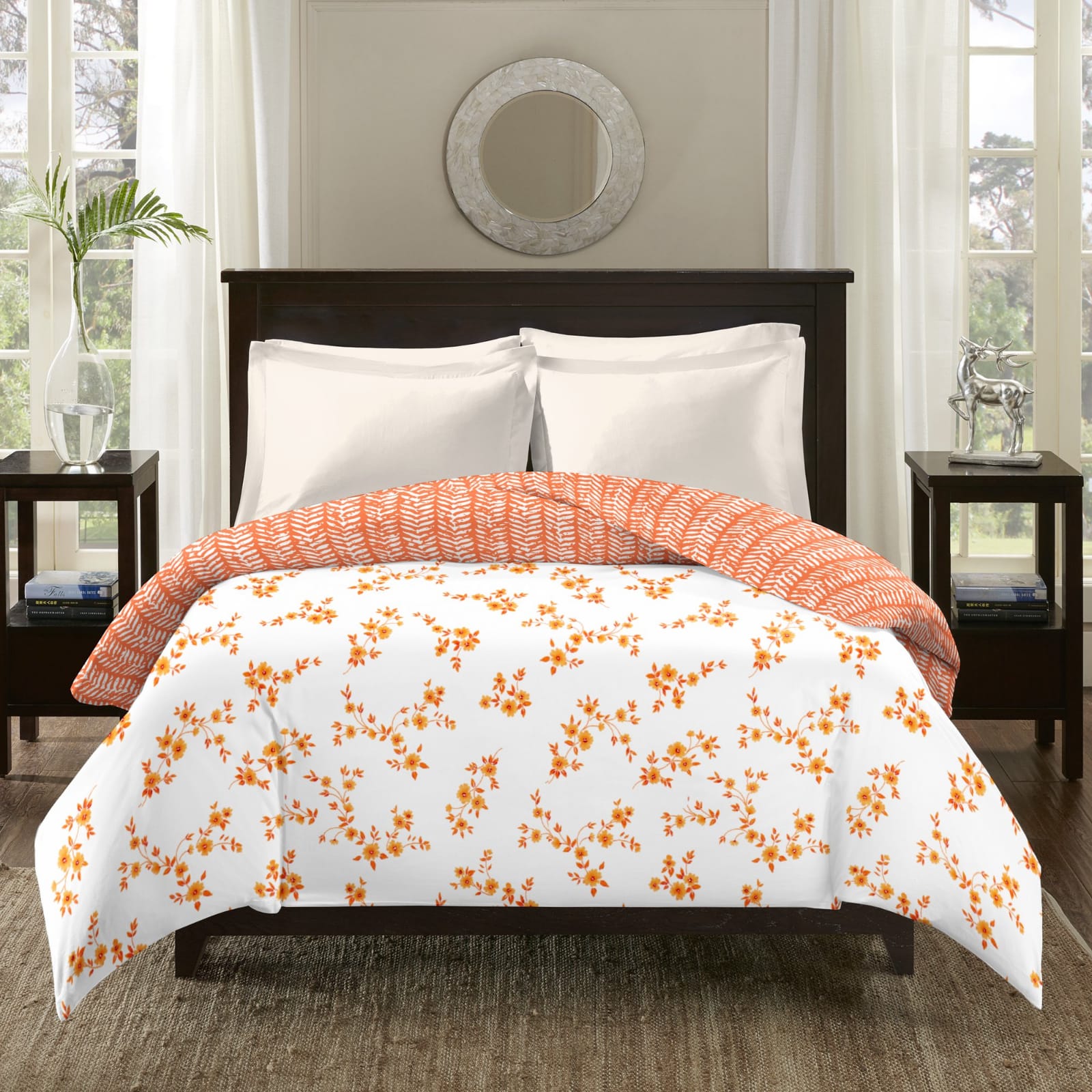 Cotton Floral Dohar for Single Bed